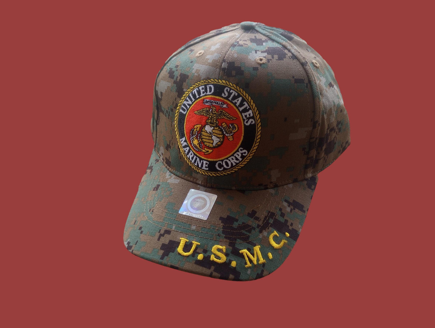 U.S Military Marine Corps EGA Embroidered USMC Licensed Baseball Hat Cap