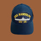 USS RANDOLPH CV-15 U.S NAVY SHIP HAT U.S MILITARY OFFICIAL BALL CAP U.S.A MADE