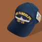 USS RANDOLPH CV-15 U.S NAVY SHIP HAT U.S MILITARY OFFICIAL BALL CAP U.S.A MADE
