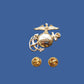 U.S MARINE CORPS EGA LAPEL HAT CAP PIN USMC EAGLE GLOBE & ANCHOR LEFT INSIGNIA
