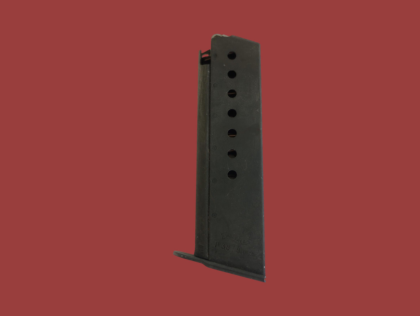 GERMAN WALTHER P38 P1 PISTOLS MAGAZINE FACTORY 8 ROUND MAG P38 CLIP DATED 5/60