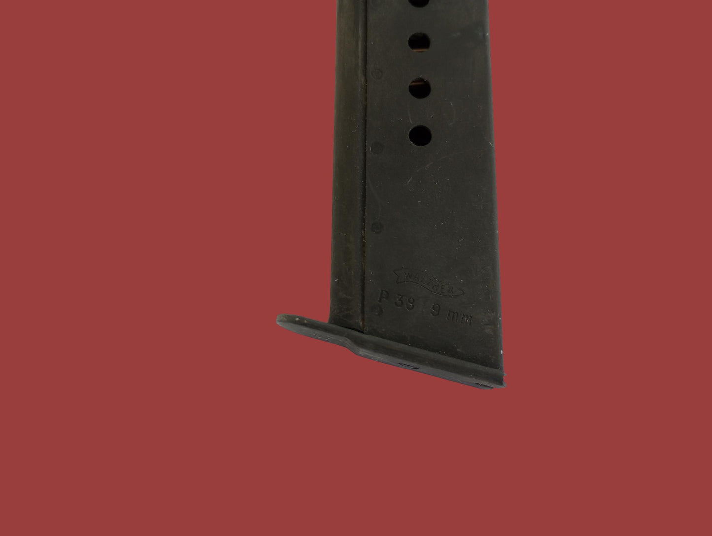 GERMAN WALTHER P38 P1 PISTOLS MAGAZINE FACTORY 8 ROUND MAG P38 CLIP DATED 5/60