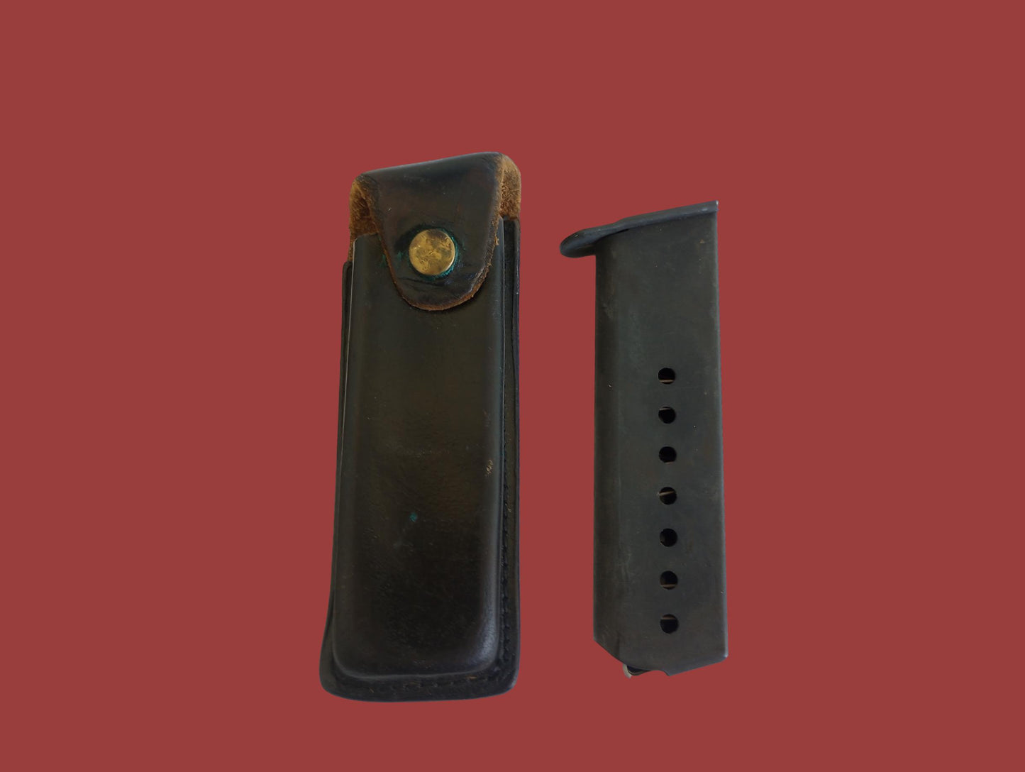 GERMAN WALTHER P38 P1 PISTOLS MAGAZINE FACTORY 8 ROUND MAG P38 CLIP DATED 5/60