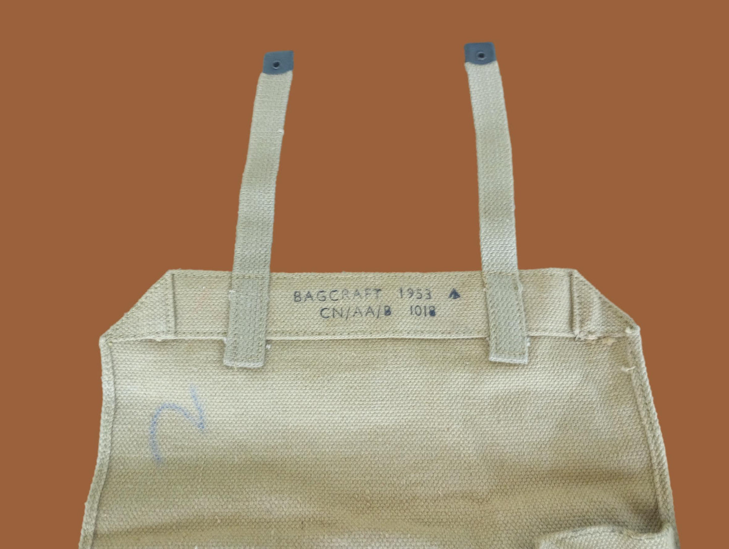 GENUINE P-37 BRITISH MILITARY SMALL COMBAT PACK SHOULDER BAG HAVERSACK 1953