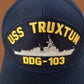 USS TRUXTUN DDG-103 NAVY SHIP HAT U.S MILITARY OFFICIAL BALL CAP U.S.A MADE