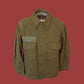 U.S MILITARY WOOL SHIRT ARMY ISSUE COLD WEATHER SIZE LARGE VINTAGE