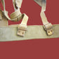 BRITISH WWII P-37 WEB GEAR BELT SUSPENDERS AMMUNITION POUCHES ORIGINAL