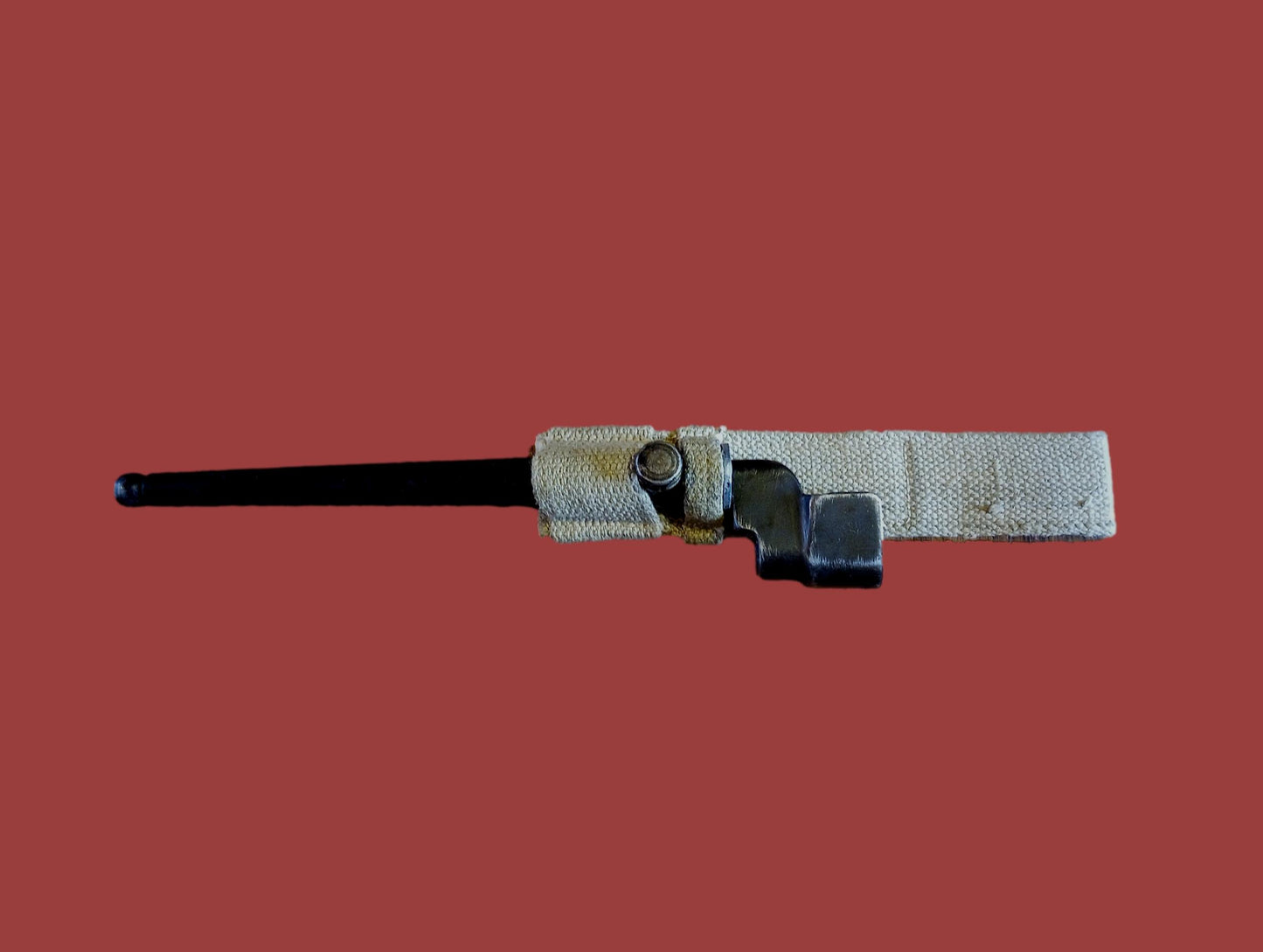 BRITISH WWII No 4 MKII ENFIELD SPIKE BAYONET SCABBARD FROG SINGER ALL ORIGINAL