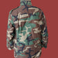 U.S MILITARY ISSUE M-65 FIELD JACKET WITH COLD WEATHER LINER WOODLAND CAMO NEW