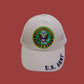 NEW U.S MILITARY ARMY LOGO EMBROIDERED KHAKI HAT CAP OFFICIAL LICENSED HATS