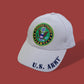 NEW U.S MILITARY ARMY LOGO EMBROIDERED KHAKI HAT CAP OFFICIAL LICENSED HATS