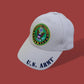 NEW U.S MILITARY ARMY LOGO EMBROIDERED KHAKI HAT CAP OFFICIAL LICENSED HATS