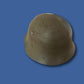BULGARIAN M36C COMBAT HELMET LEATHER LINER & CHINSTRAP TRI COLOR DECAL ORIGINAL
