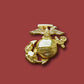 MARINE CORPS EGA OVERSIZED WALL MEDALLION PLAQUE AUTO GRILL EMBLEM 6" X 5.75"