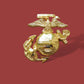 MARINE CORPS EGA OVERSIZED WALL MEDALLION PLAQUE AUTO GRILL EMBLEM 6" X 5.75"