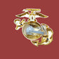 MARINE CORPS EGA OVERSIZED WALL MEDALLION PLAQUE AUTO GRILL EMBLEM 6" X 5.75"