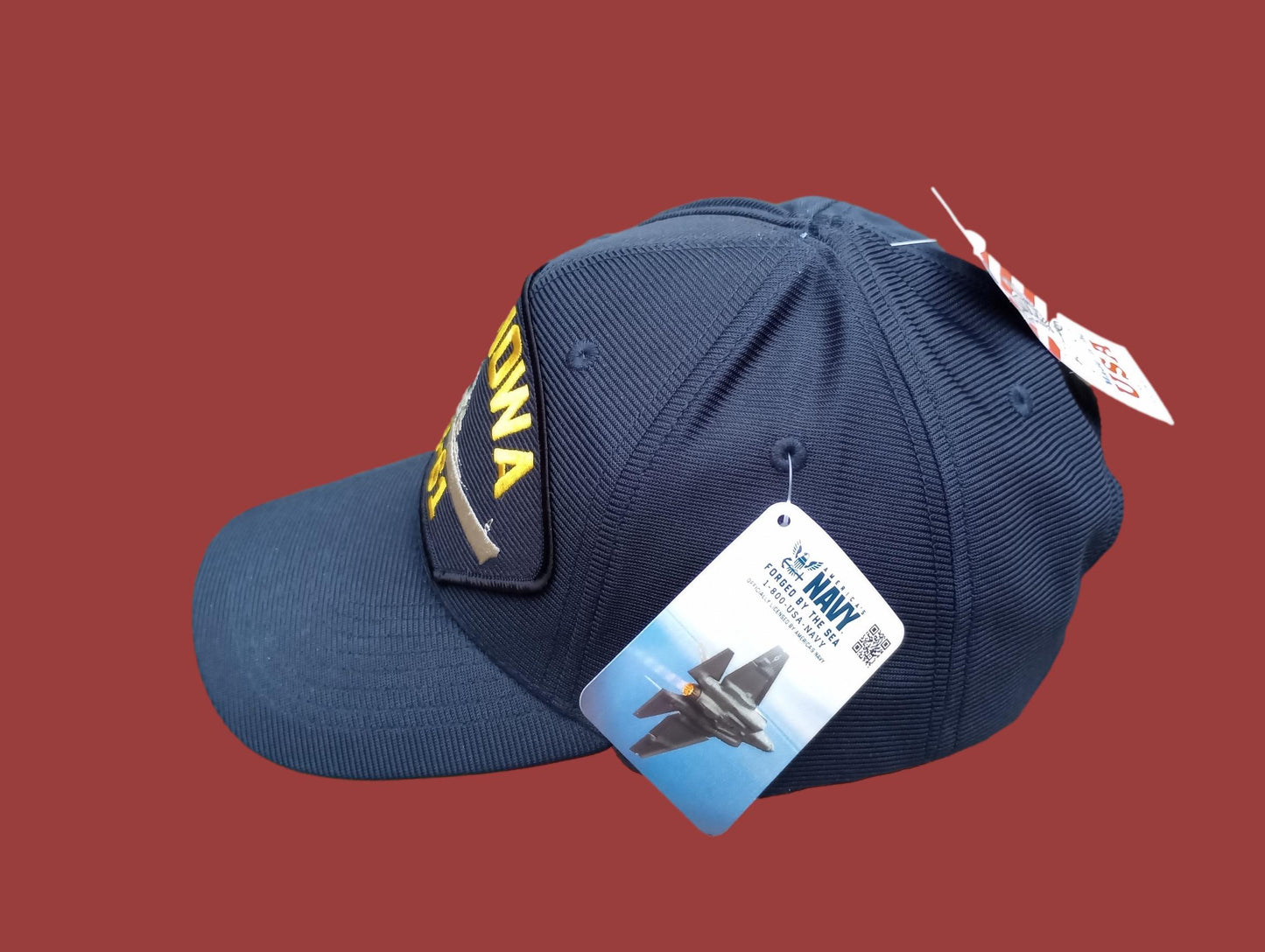 USS IOWA BB-61 U.S NAVY SHIP HAT U.S OFFICIAL MILITARY BALL CAP U.S.A MADE