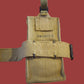 BRITISH WWII P-37 WEB GEAR BELT SUSPENDERS AMMUNITION POUCHES 1953 ORIGINAL