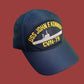 JOHN F KENNEDY CVN-79 NAVY SHIP HAT OFFICIAL U.S MILITARY BALL CAP USA MADE