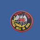 U.S MILITARY OPERATION DESERT STORM  RAISING HELL IN IRAQ PATCH SIZE 3" X 3"