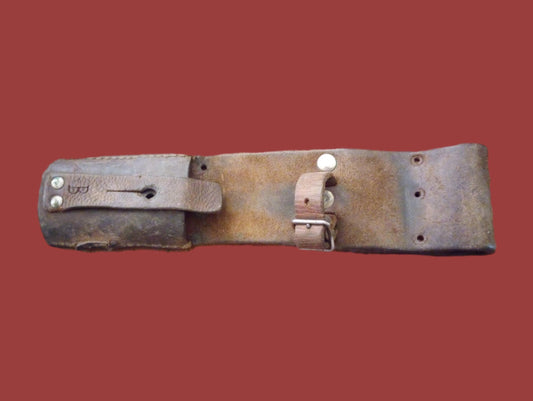SWEDISH MILITARY M96 MAUSER  BAYONET FROG LEATHER ORIGINAL