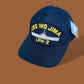 USS IWO JIMA LPH-2 NAVY SHIP HAT U.S MILITARY OFFICIAL BALL CAP U.S.A MADE