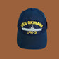 USS OKINAWA LPH-3 NAVY SHIP HAT U.S MILITARY OFFICIAL BALL CAP U.S.A MADE