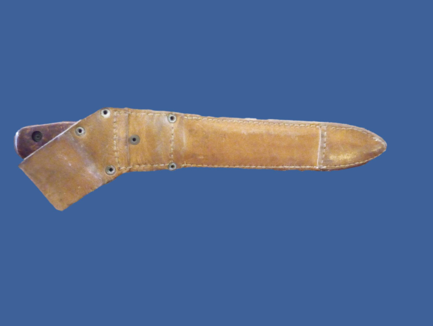 Original Czech Army Model VZ58 Bayonet With Leather Sheath Czech Military Knife