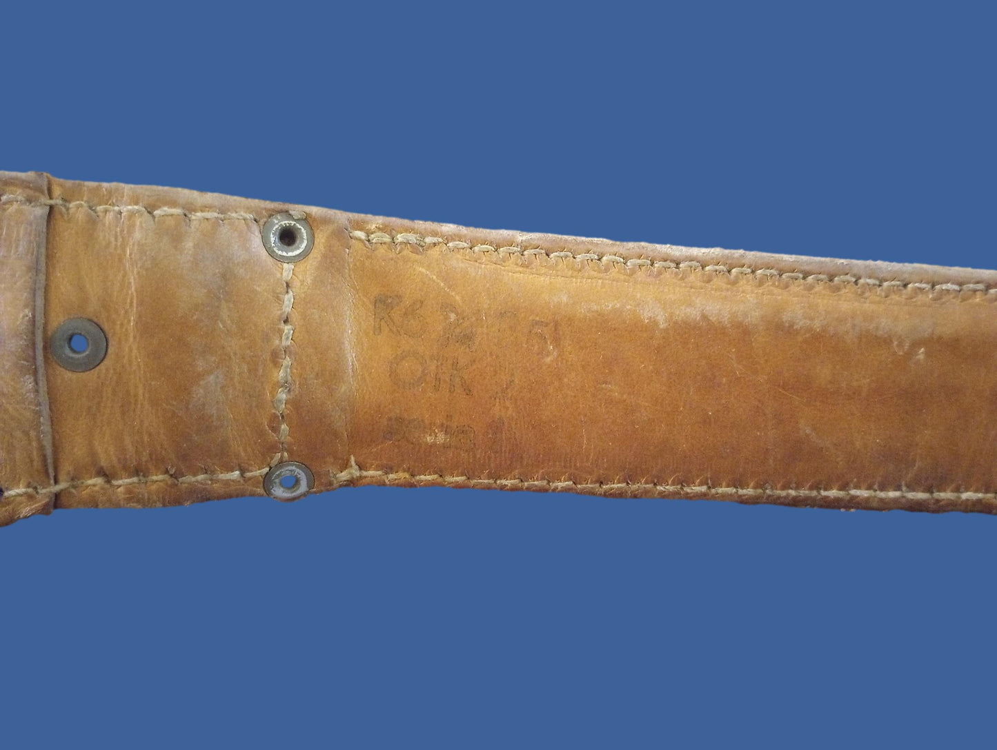 Original Czech Army Model VZ58 Bayonet With Leather Sheath Czech Military Knife