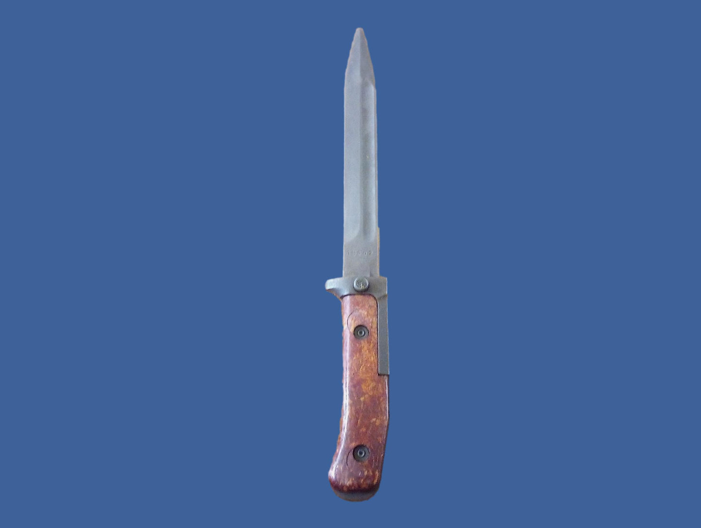 Original Czech Army Model VZ58 Bayonet With Leather Sheath Czech Military Knife