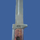Original Czech Army Model VZ58 Bayonet With Leather Sheath Czech Military Knife