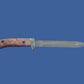 Original Czech Army Model VZ58 Bayonet With Leather Sheath Czech Military Knife