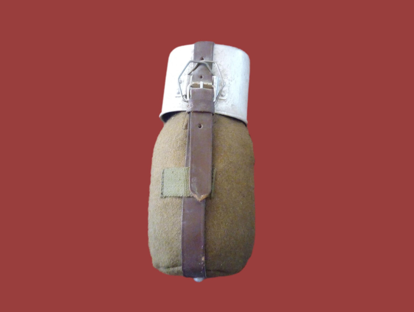 Romanian Army Military Canteen With Cup & Cover 32 ounce Genuine Water Bottle