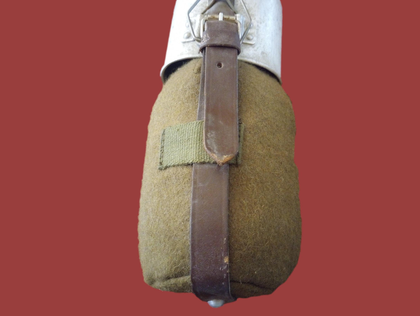 Romanian Army Military Canteen With Cup & Cover 32 ounce Genuine Water Bottle