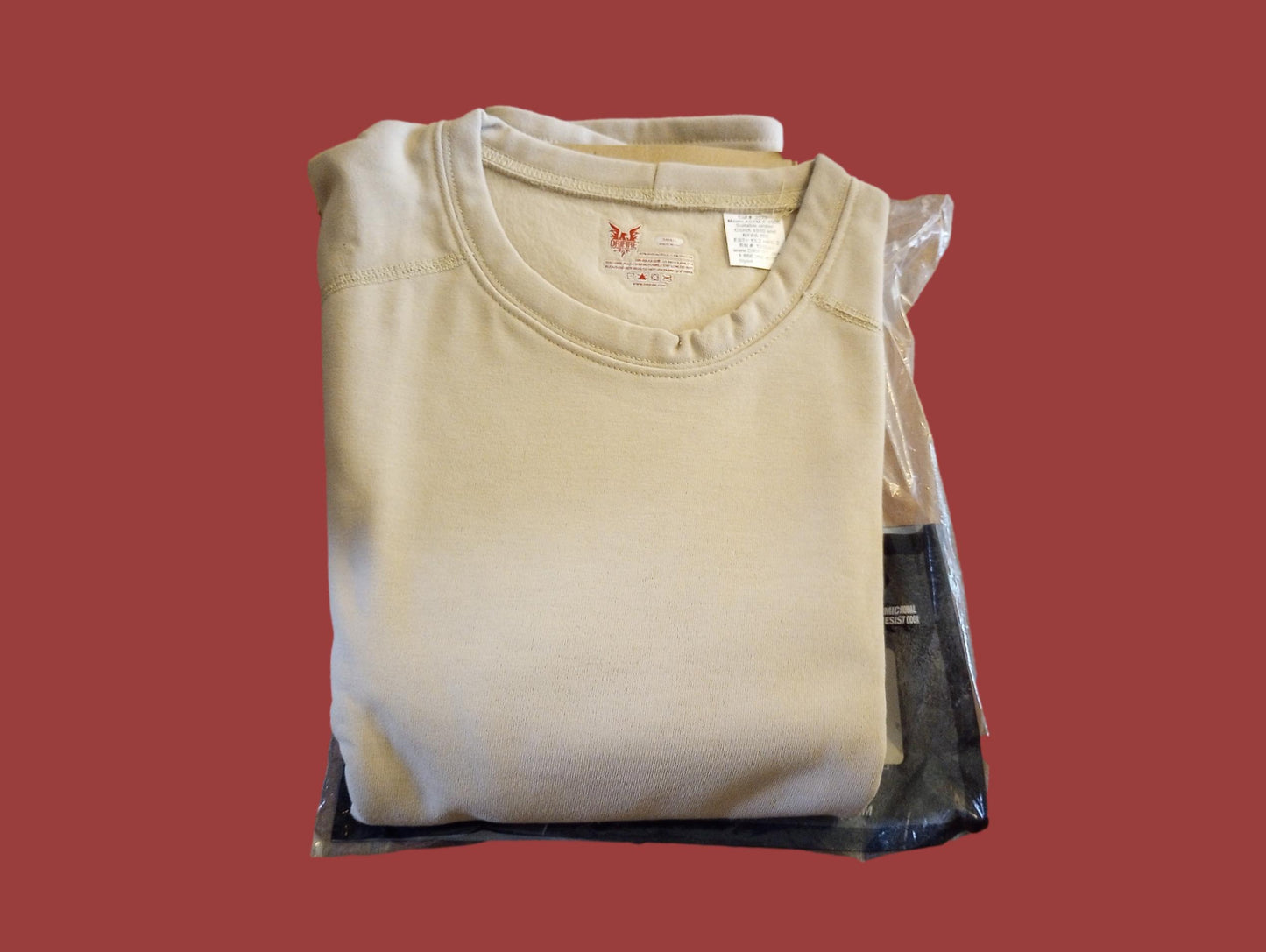 DRIFIRE TACTICAL SHIRT DESERT SAND LONG SLEEVE FLAME RESISTANT USA MADE
