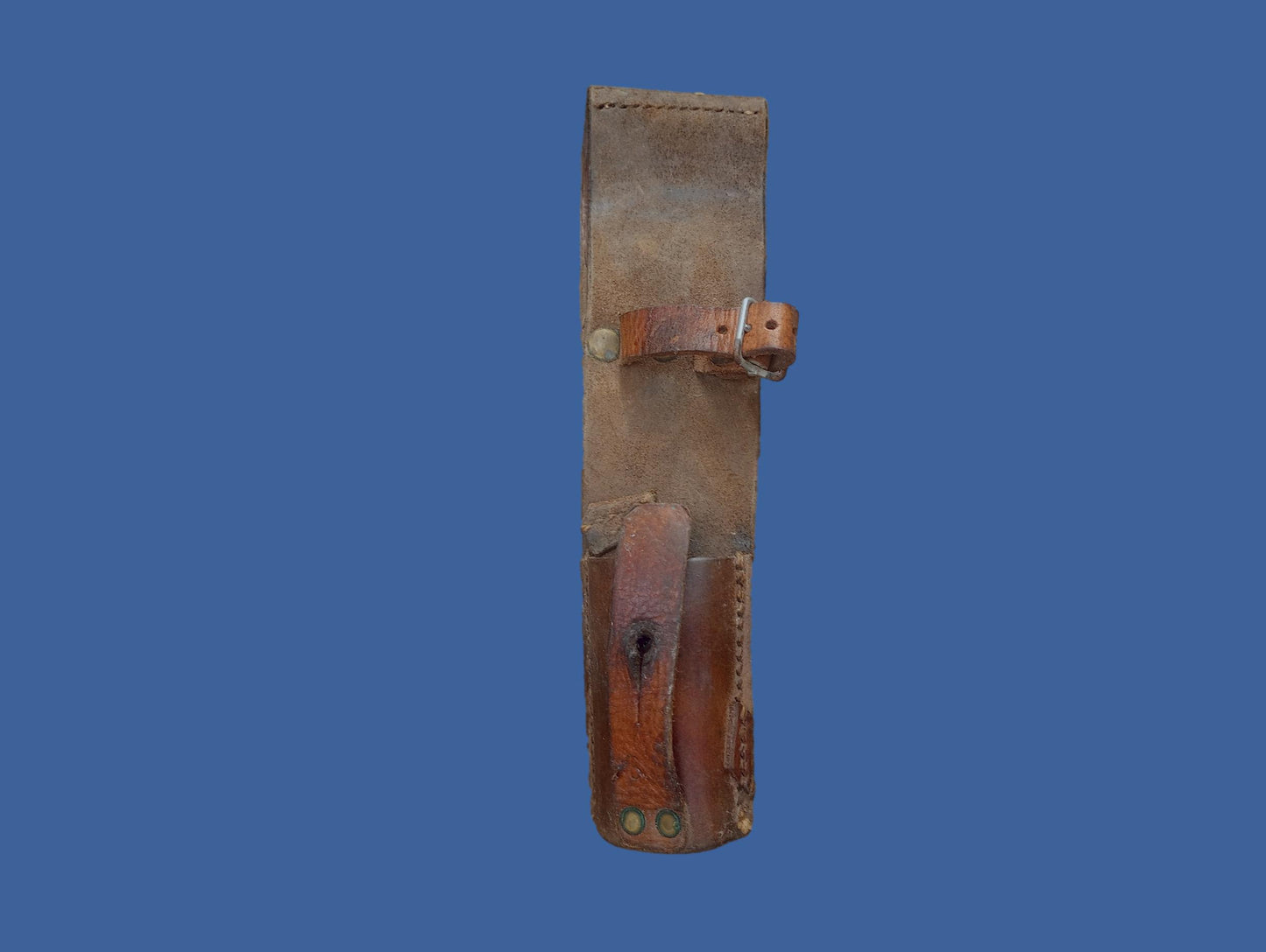 SWEDISH MILITARY M96 MAUSER  BAYONET FROG LEATHER ORIGINAL