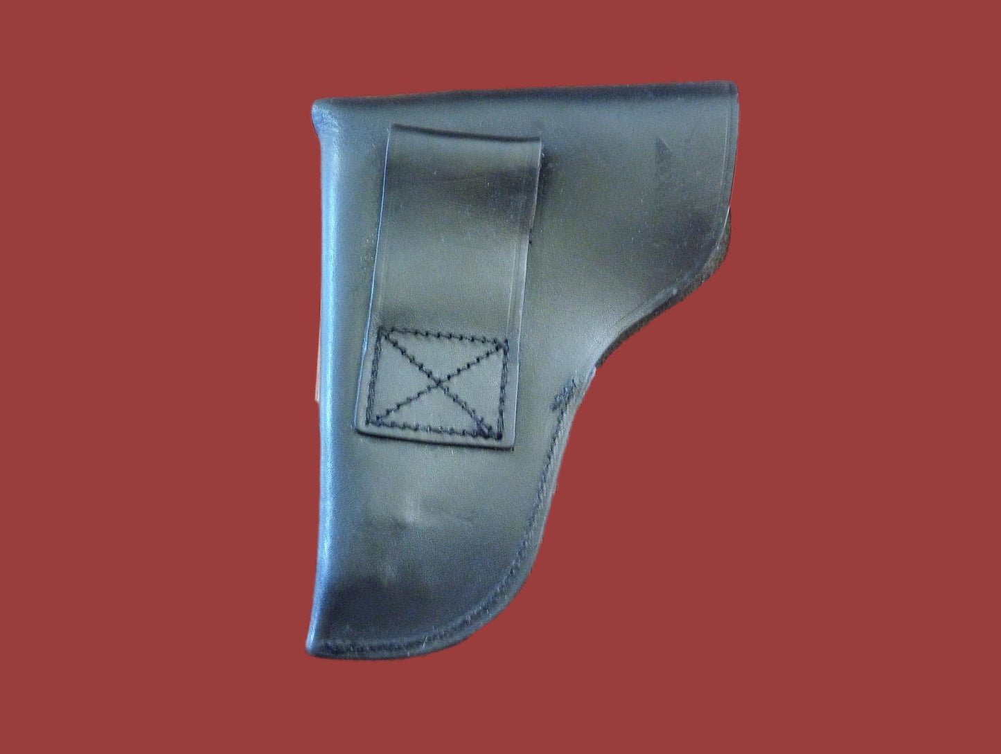 FRENCH MILITARY LEATHER HOLSTER SMALL FRAME AUTOMATIC ARMY SURPLUS