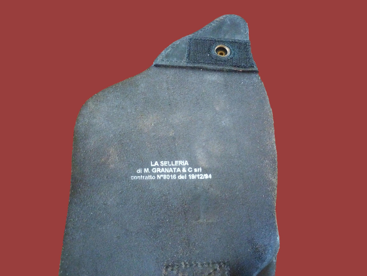FRENCH MILITARY LEATHER HOLSTER SMALL FRAME AUTOMATIC ARMY SURPLUS