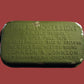 WWII U.S Army/USMC Khaki First Aid Pouch & Carlisle Tin Bandage M-1924