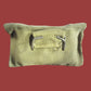 WWII U.S Army/USMC Khaki First Aid Pouch & Carlisle Tin Bandage M-1924