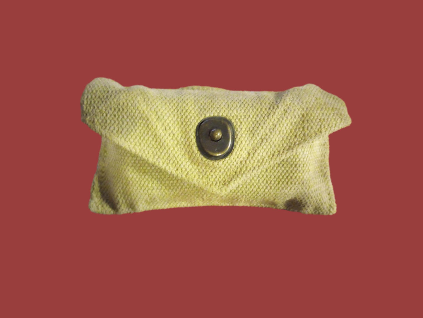 WWII U.S Army/USMC Khaki First Aid Pouch & Carlisle Tin Bandage M-1924