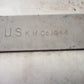 WWII U.S MILITARY CANTEEN CUP DATED 1944 STAMPED K.M CO ORIGINAL