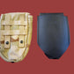 USGI Gerber Entrenching E-tool Shovel W/ Desert Camo Cover Trifold Folding