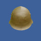 BULGARIAN M36C COMBAT HELMET LEATHER LINER & CHINSTRAP TRI COLOR DECAL ORIGINAL
