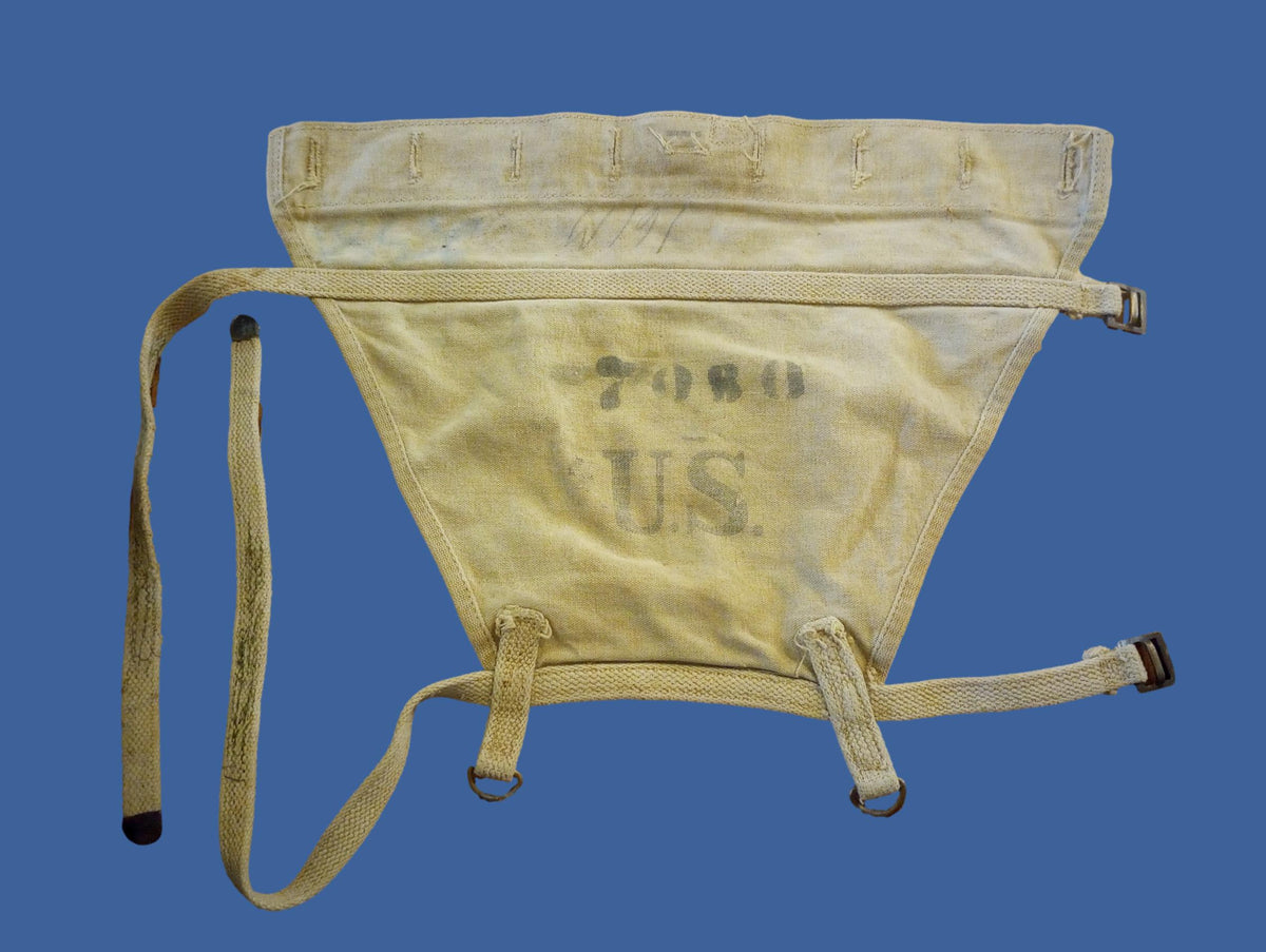 WWI U.S MILITARY M-1910 HAVERSACK PACK TAIL CARRIER KHAKI ARMY ORIGINAL