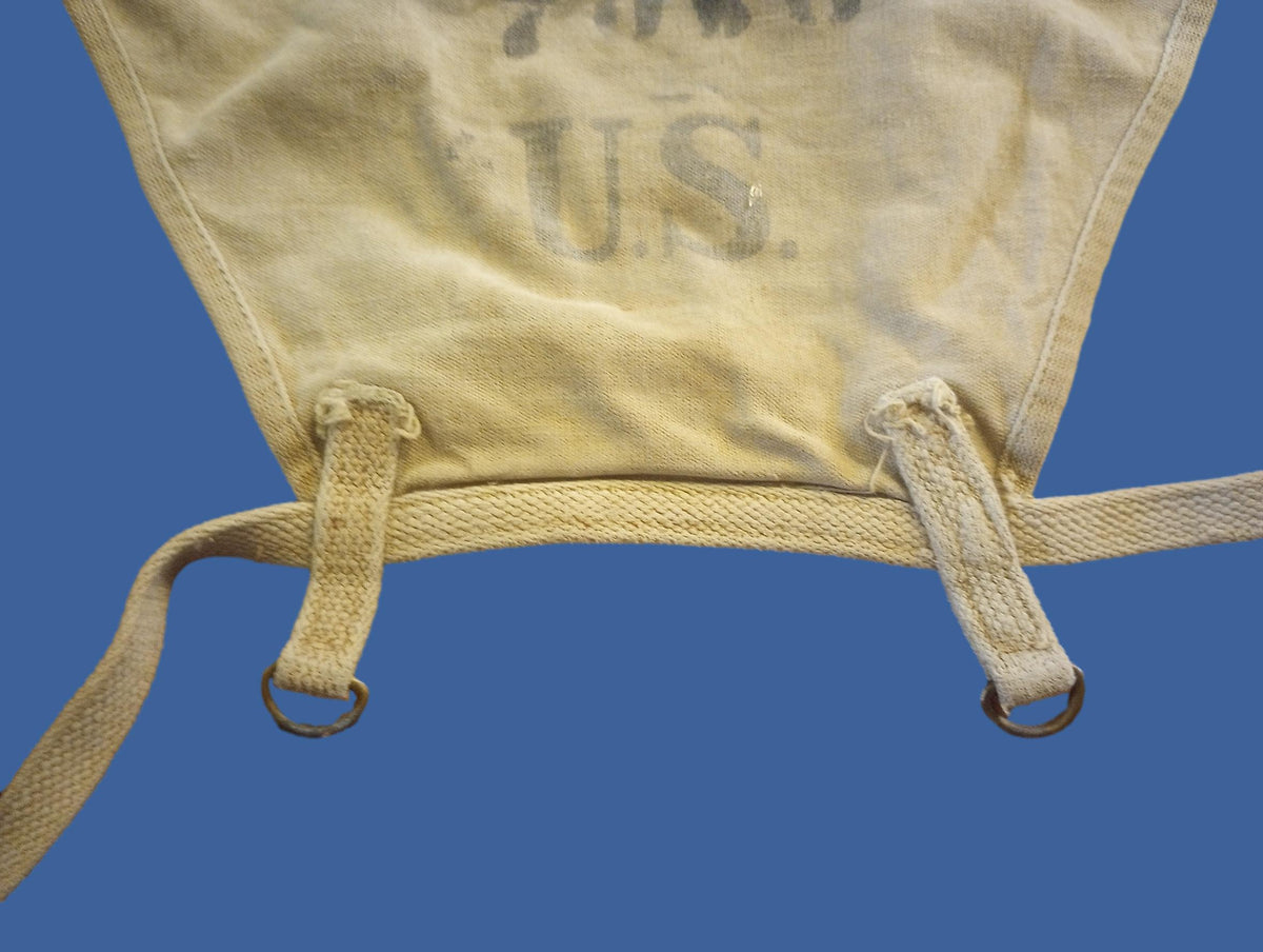 WWI U.S MILITARY M-1910 HAVERSACK PACK TAIL CARRIER KHAKI ARMY ORIGINAL