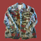 WEST GERMAN BGS SPLINTER CAMOUFLAGE BORDER GUARD JACKET GENUINE VINTAGE 1970's