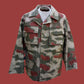 WEST GERMAN BGS SPLINTER CAMOUFLAGE BORDER GUARD JACKET GENUINE VINTAGE 1970's