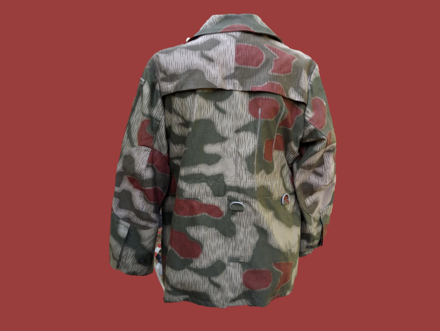 WEST GERMAN BGS SPLINTER CAMOUFLAGE BORDER GUARD JACKET GENUINE VINTAGE 1970's