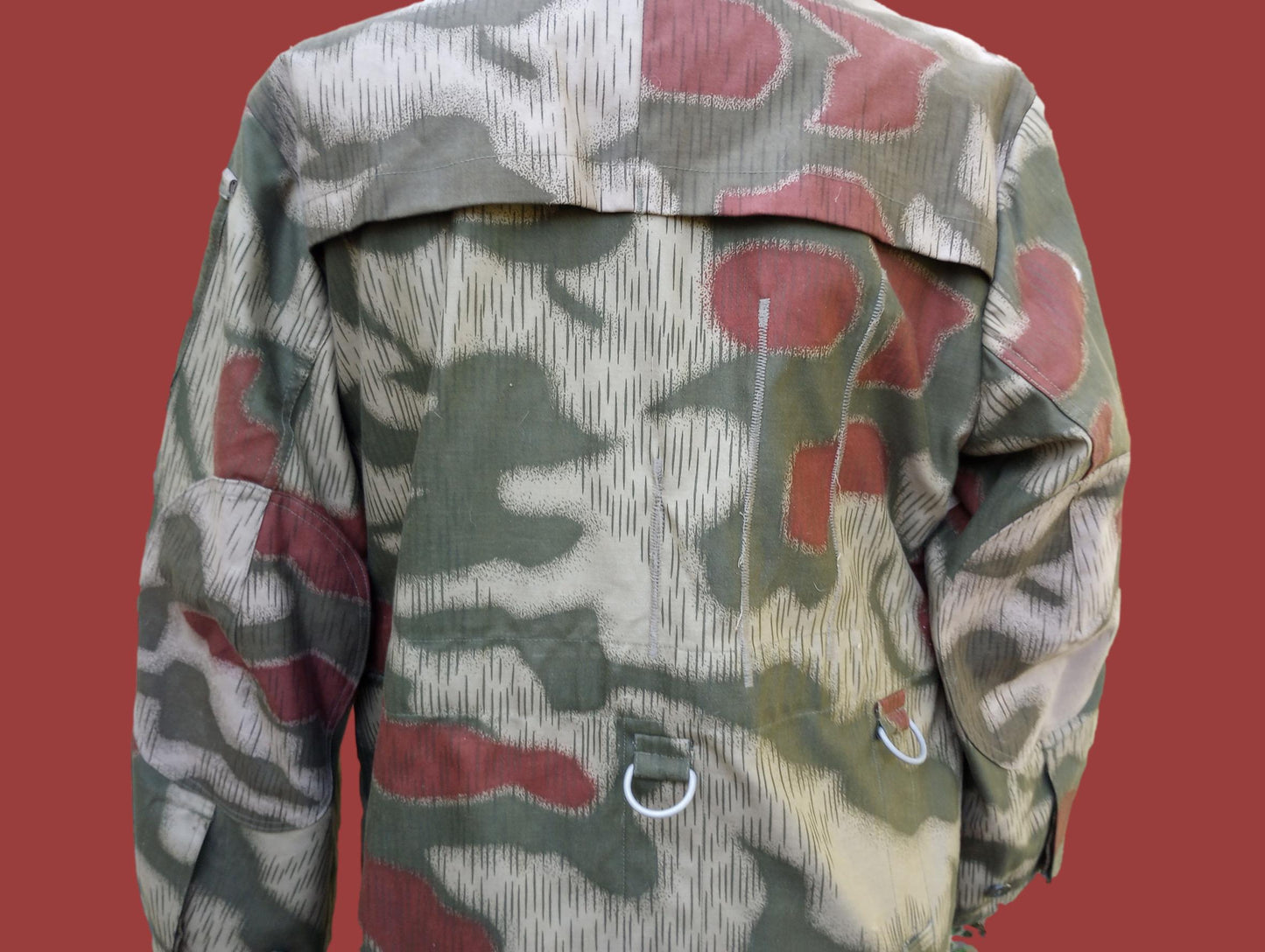 WEST GERMAN BGS SPLINTER CAMOUFLAGE BORDER GUARD JACKET GENUINE VINTAGE 1970's